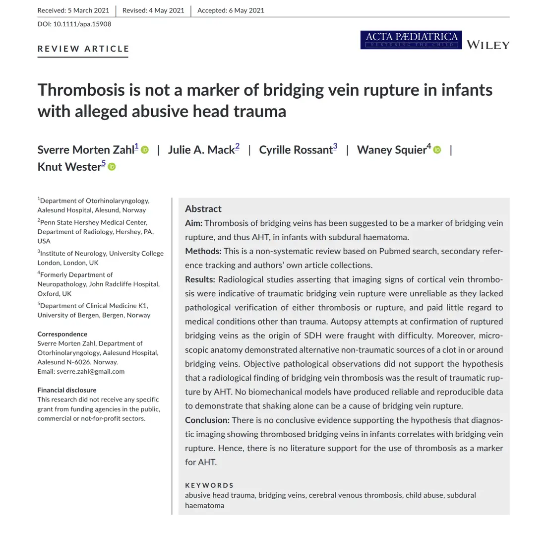 Acta Paediatrica cover