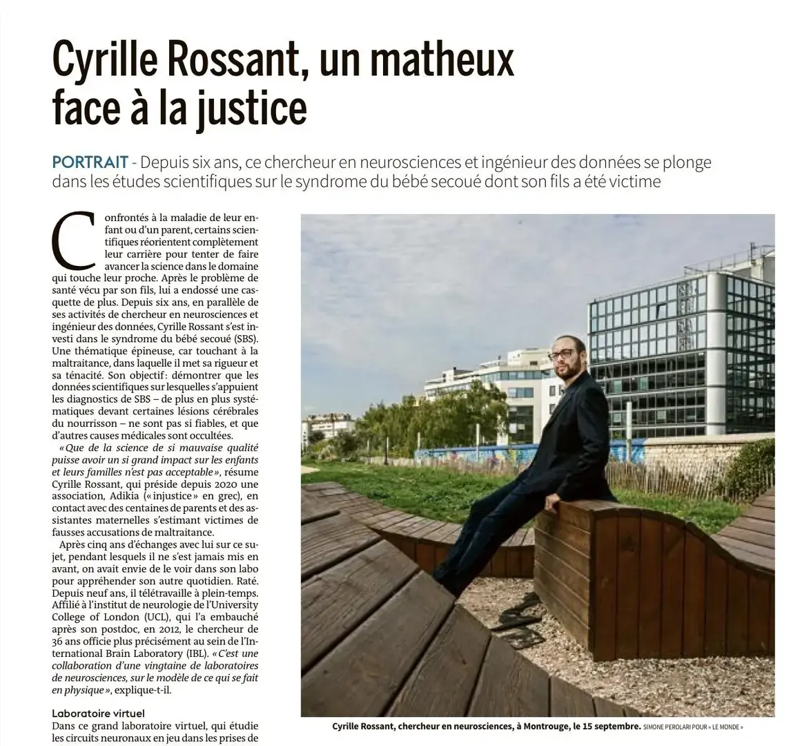 Le Monde portrait